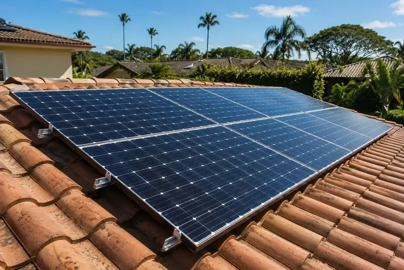 Installation de panneaux solaires à Abscon